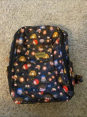 Ju-Ju-Be Harry Potter Lined Backpack — Red and Yellow Striped Interior